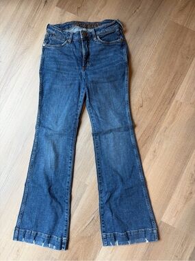 Wrangler Women's Blue Flared Jeans